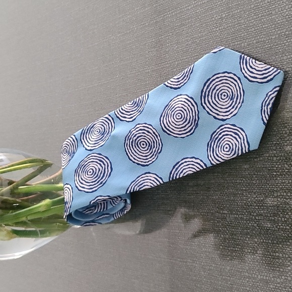 Vintage Other - Vintage Gentry Beau Brummell Funky Retro Circles 4" Wide Polyester Mens Tie